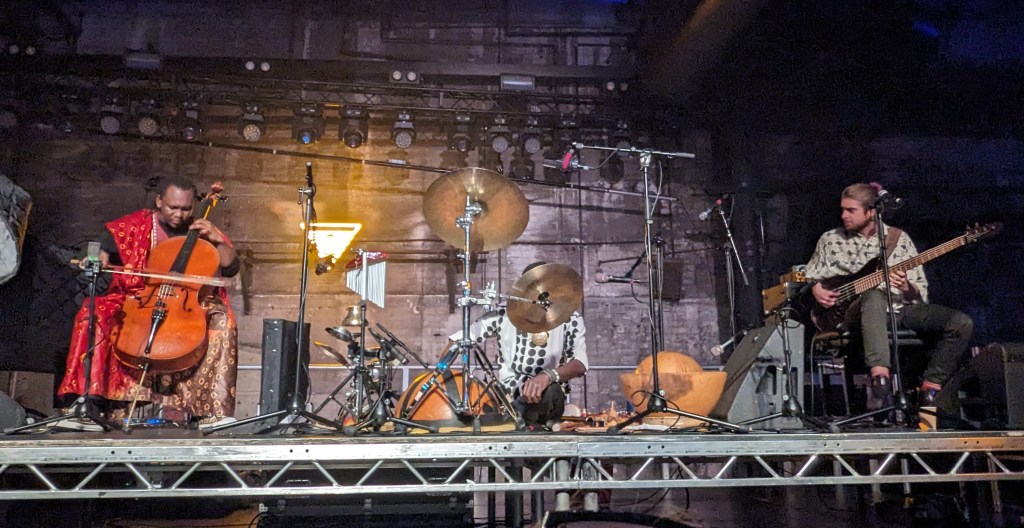 Abel Selaocoe live at Boiler Shop review – fiery cello beats come filled with&nbsp;love